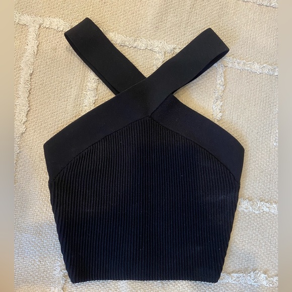 Aritzia Babaton, Sculpt Knit Criss Cross Tank - Picture 3 of 5